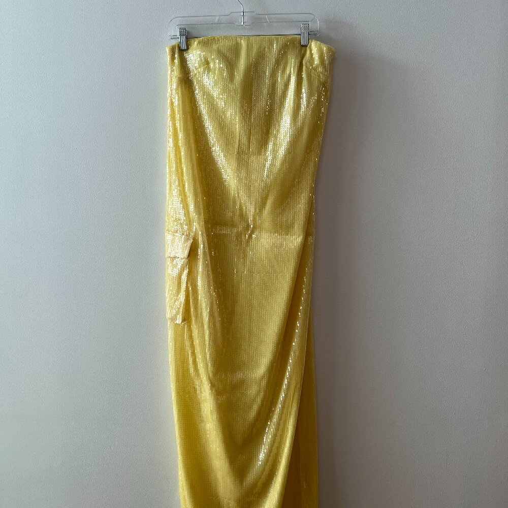 Staud Casey Dress in Yellow